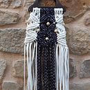 Bolso macramé con trapillo, estilo marinero. Un progetto di Artigianato di Idoia Aguirre Viana - 05.04.2021