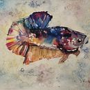 My project in Experimental Watercolor Techniques for Beginners course. Projekt z dziedziny Malowanie akwarelą użytkownika Julia Zi - 05.04.2021
