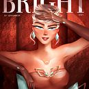 BRIGHT Magazine. Digital Drawing, and Digital Illustration project by Nivia Beatriz Cunha - 03.19.2021