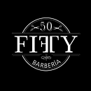 Logotipo - Fifty Barbería . Desain Grafis, Huruf Tangan, Dan Huruf Digital proyek oleh Marce de Lara - 03.11.2021