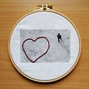 Embroidery on photos. Un proyecto de Bordado de Dunja - 16.02.2021