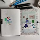 Mon projet du cours : Carnet de croquis pour explorer votre style de dessin. Un progetto di Pittura gouache di Nathalie Lange - 06.04.2021