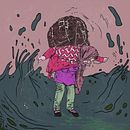 Immigrant song. Un projet de Dessin au cra, on, Dessin artistique, Dessin numérique, Illustration traditionnelle, Illustration à l'encre et Illustration numérique de JUANJO NEZNA - 06.04.2021