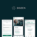 Dozen: a platform easy to invest. App Development, Digital Drawing, App Design, Information Design, Product Design, Digital Design, and UX / UI project by Maria Martins - 04.09.2021