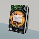 Libro de Recetas para EasyChef. Graphic Design project by ALFA DYSER - 04.07.2021