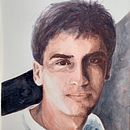 Retrato en acuarela . Un proyecto de Bellas Artes de Rocío - 07.04.2021