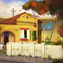 Brazillian house, Personal Project. Un progetto di Illustrazione tradizionale di Jessica Candido - 07.04.2021