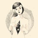Autopsia . Traditional illustration, Fine Arts, Creativit, Digital Drawing, Ink Illustration, Digital Illustration, and Digital Painting project by Dayana Montesano - 01.01.2021