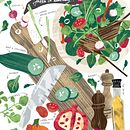 My project in Illustrated Recipes: Making Delicious Art course. Een project van Vectorillustratie van malvina_movchan - 30.04.2021