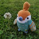 Pájaro de ganchillo. Crochet project by Mariola García - 04.07.2021