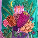 Mi Proyecto del curso: Dibujo creativo con tinta y gouache Ein Projekt aus dem Bereich Botanische Illustration, Naturalistische Illustration und Gouachemalerei von Jime G - 08.04.2021