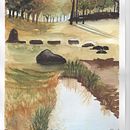 Mi Proyecto del curso:  Paisajes naturales en acuarela. Watercolor Painting project by Katya Delgado - 04.08.2021