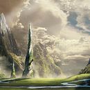 Fotomontaje curso mattepainting con Carles Marsal. Matte Painting project by Conchi G. Enriquez - 04.08.2021