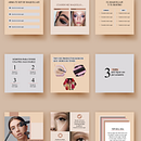 Instagram Feed Templates. Digital Design, Graphic Design, and Social Media Design project by Katherine Ybarra - 02.01.2021