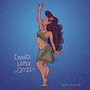 set de bailarinas  Ein Projekt aus dem Bereich Digitale Illustration von Leticia Erandi López Romero - 09.02.2021