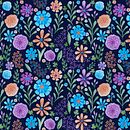 Mi Proyecto del curso: Estampados florales en acuarela con colores vibrantes. Un proyecto de Bellas Artes, Creatividad, Estampación y Pattern Design de Isabel Uribe Moya - 09.04.2021