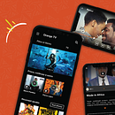 Mobile App Orange TV. UX / UI projeto de daniel locko - 09.04.2021