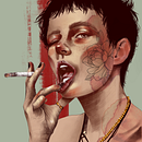 Mi Proyecto del curso: Retrato ilustrado con Procreate. Un progetto di  di danitattoo_15 - 09.04.2021