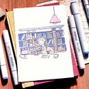Biografía ilustrada de Barbara Petchenik. Un progetto di Illustrazione editoriale, Illustrazione tradizionale e Illustrazione infantile di Santiago Fernandez Lascano - 10.04.2019
