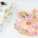 Dried Bouquet | Watercolour and Colour Pencils  Ein Projekt aus dem Bereich Digitalfotografie, Bleistiftzeichnung, Produktfotografie und Aquarellmalerei von Vera Zhurbá - 09.04.2021