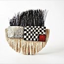 "Coming home" brooch - wood, polymer clay, horse hair. Ein Projekt aus dem Bereich Schmuckdesign von Sonya Girodon - 10.04.2021