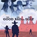 Me n my friends as cowboys/girls in our dream parallel universe. Un progetto di Arte concettuale, Design, Design digitale, Disegno digitale, Illustrazione digitale, Cinema, Illustrazione tradizionale, Disegno di ritratti e Design di poster di faruk yalcin - 21.03.2021