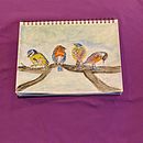 My project in Artistic Watercolor Techniques for Illustrating Birds course . Pictură în acuarelă de S G - 04.29.2021