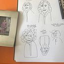 Portraits . Ilustração tradicional projeto de Daisy - 10.04.2021