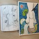 Tiempos del alma. Un proyecto de Dibujo artístico, Ilustración tradicional y Pintura a la acuarela de Maria Cristina Rodriguez del Valle - 01.04.2021
