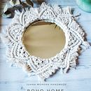 Espejo Boho macramé. Un projet de Macramé de Juana Morena - 10.04.2021