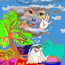 Dreamy acuarela. Traditional illustration, and Watercolor Painting project by Jessica Quispe Tenorio - 04.10.2021