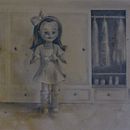 Ilustración "Aquellos objetos queridos". Fine Arts, Pencil Drawing, and Traditional illustration project by Eva Fernández Galán - 12.15.2009