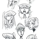 Proyecto 1. Diseño de personajes. Character Design project by Lara Gimeno Rodríguez - 02.22.2021