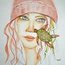 My project in Illustrated Portrait in Watercolor course. Un proyecto de Pintura a la acuarela de k_hitchins - 11.04.2021
