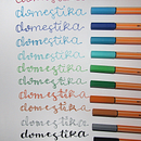 Project 2. Un progetto di Calligrafia, H, lettering, Lettering, Disegno a matita, Script e Scrittura di Luana Bobadilla - 11.04.2021