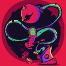 R . Ilustrasi tradisional, Ilustrasi Vektor & Ilustrasi Digital proyek oleh Angel Guanga - 04.09.2021