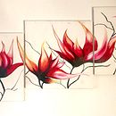 Liliums en acrílico . Acr, and lic Painting project by Valentina Abarzua - 04.12.2021