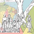 Antropólogas na história do Brasil Ein Projekt aus dem Bereich Digitale Zeichnung von Leli Baldissera - 12.03.2021