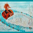 An opportunity to use my supplies purchased during pandemic not knowing what to create, thanks Laura!!! Ein Projekt aus dem Bereich Traditionelle Illustration von Judith Vivian - 12.04.2021