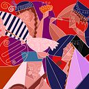 International Women’s Day. Traditional illustration project by Shayan Nuradeen - 04.12.2021