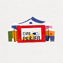 Logo Cine Perifa. Een project van Logo-ontwerp y Traditionele illustratie van Beatriz Belo - 12.09.2020