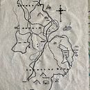 Embroidered Map: Holidays in Northern Ireland . Een project van Borduurwerk van Lynne Connolly - 12.04.2021