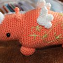 Mi Proyecto del curso: Diseño y creación de amigurumis Rino alado Ein Projekt aus dem Bereich Crochet von Giselle Arzate - 12.04.2021