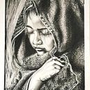 My project in Artistic Charcoal Portraiture: Creating Atmosphere course. Een project van  Tekening van Rouleau Nadine - 13.04.2021