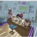 Illustrazione - Medico. Un proyecto de Ilustración digital de Matteo Villirillo - 30.09.2018