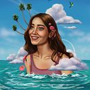 New Life by Júlia Perelló: My project in Digital Fantasy Portraits with Photoshop course. Een project van Digitale illustratie y  Digitaal schilderij van Júlia Perelló Pardo - 13.04.2021