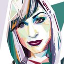 WPAP Portrait. Un progetto di Illustrazione digitale di Vesselina Grigorova - 13.11.2018