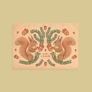 Postal Navideña. Een project van Digitale tekening y Traditionele illustratie van Isabel Margarita Méndez - 24.12.2020