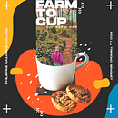 Farm To Cup Project. Een project van Grafisch ontwerp van Albiz Verceles - 14.04.2021