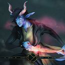 Aradia - Concepto para Dungeons & Dragons campaña Venti Deus . Un progetto di Arte concettuale, Character design e Illustrazione digitale di Gabriel Suárez Marmolejo - 14.04.2021